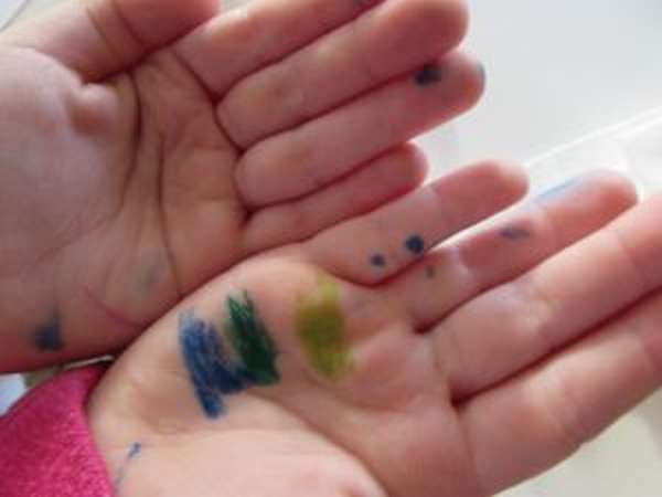 Как оттереть маркер с кожи