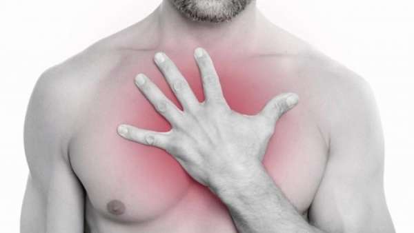 Как снять отек с грудной мышцы